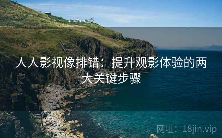 人人影视像排错:提升观影体验的两大关键步骤 人人影视像排错:提升观影体验的两大关键步骤