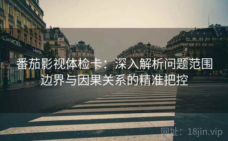 番茄影视体检卡：深入解析问题范围边界与因果关系的精准把控